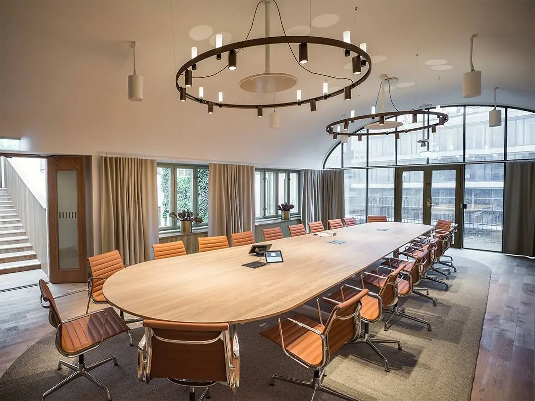Konferensrum hos BCG, Boston Consulting Group